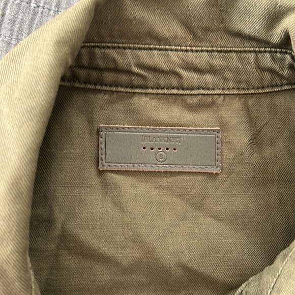 Blank NYC boxy moto belted army jacket - Picture 2 of 12